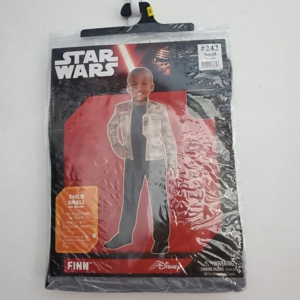 Star Wars The Force Awakens Costume - Finn Boys Youth Size Small (4-6)